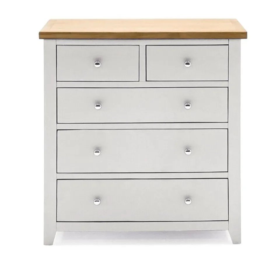BOXED BELLEFONTE 5 DRAWER CHEST (1 BOX)