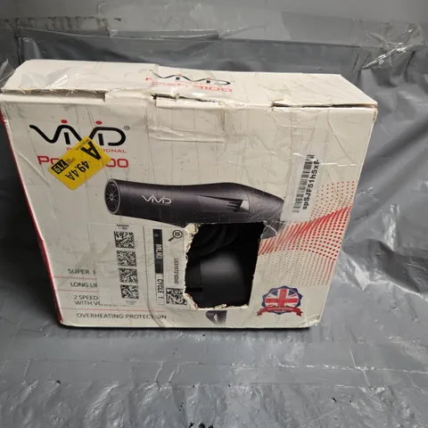 VIVID PROFESSIONAL POSH 3100 HAIR DRYER – BOXED