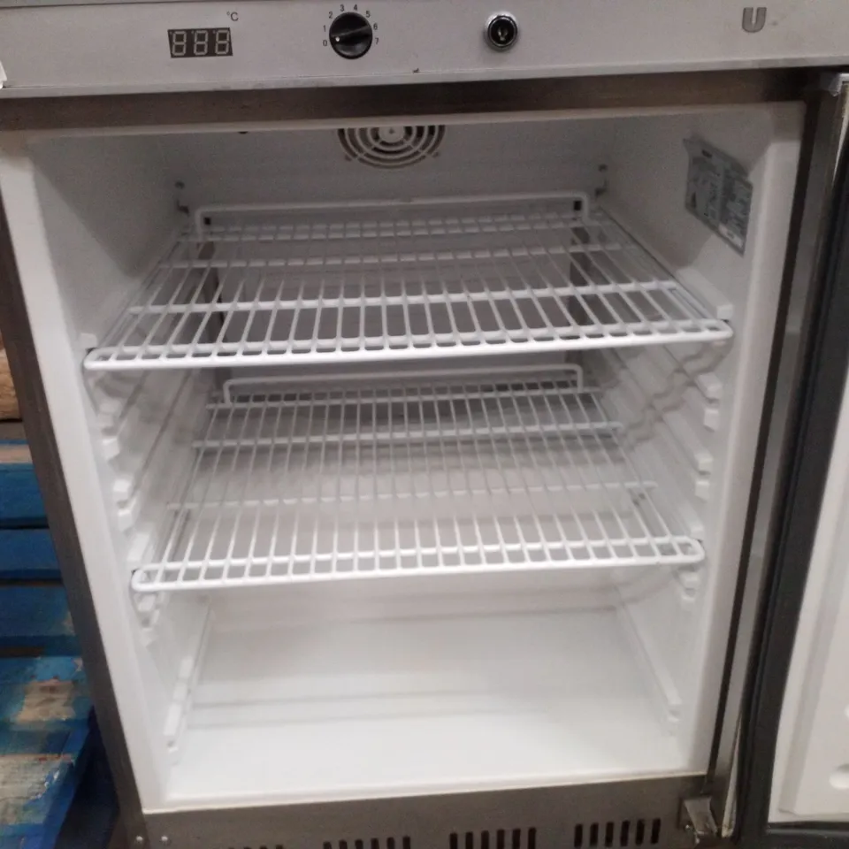 HUSKY SINGLE DOOR UNDER COUNTER FRIDGE – CSS1H-SD-SS-R-UK-HT
