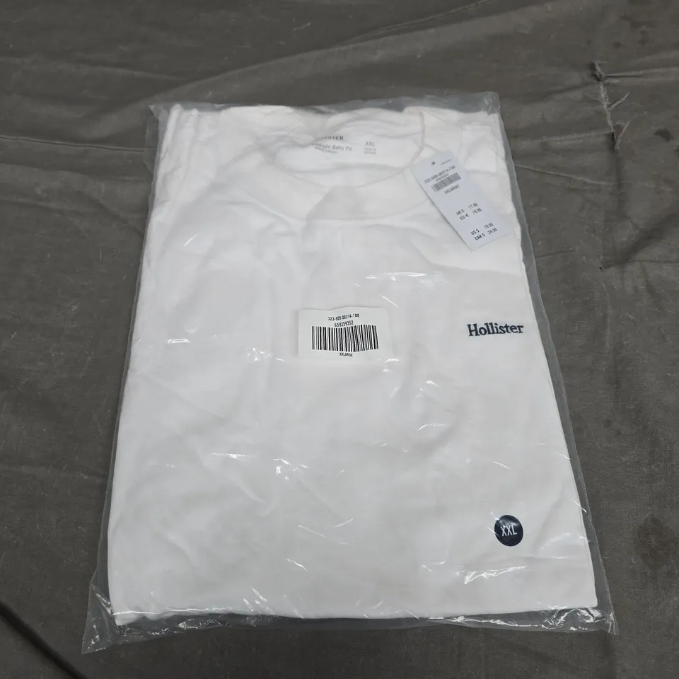 BAGGED HOLLISTER BOXY FIT TEE - SIZE 2XL