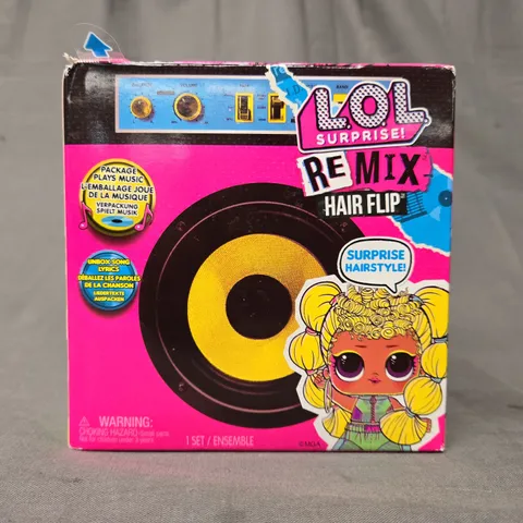 BOXED L.O.L. SURPRISE REMIX HAIR FLIP