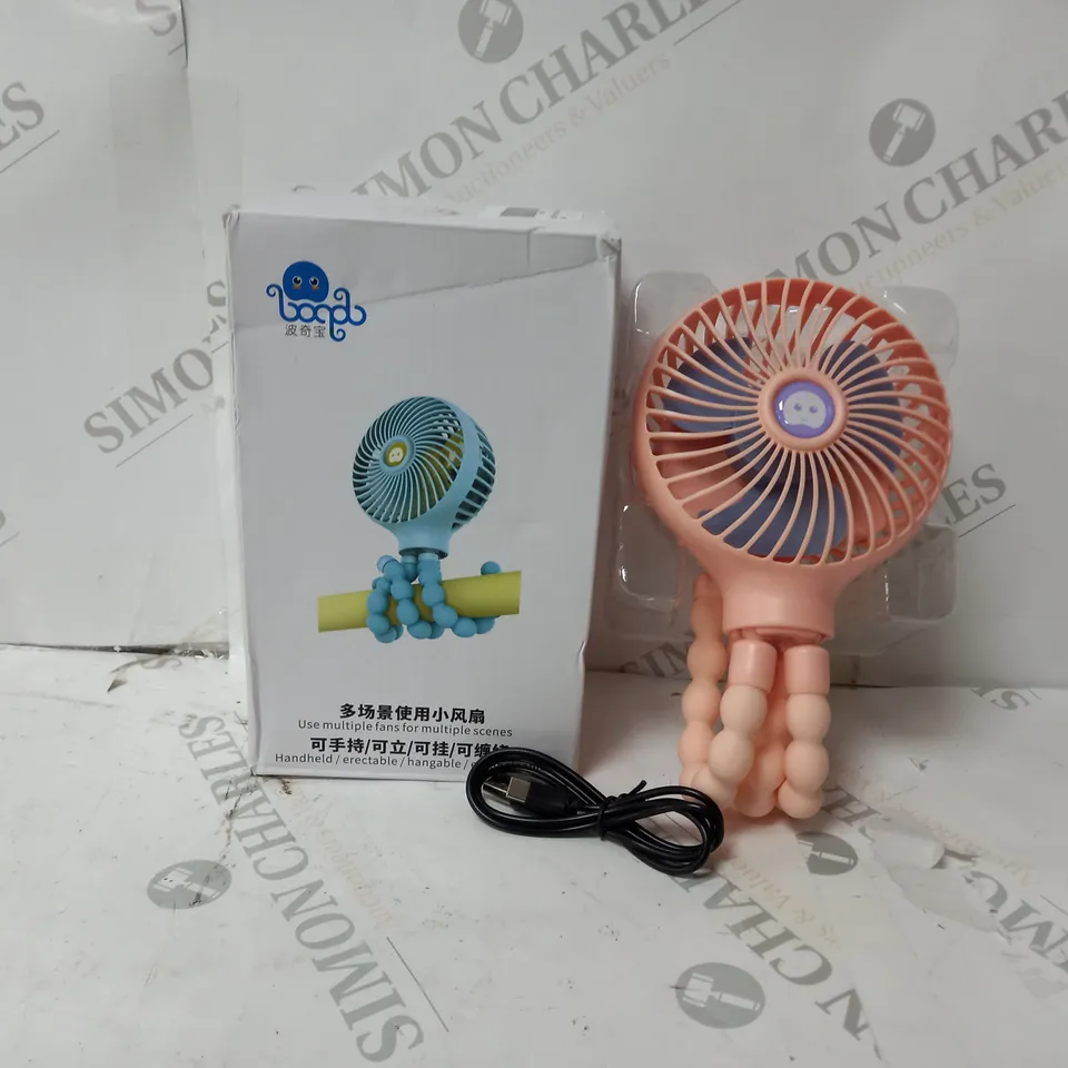 APPROXIMATELY 10 BOXED GOBESTY OCTOPUS SHAPED PORTABLE FAN 