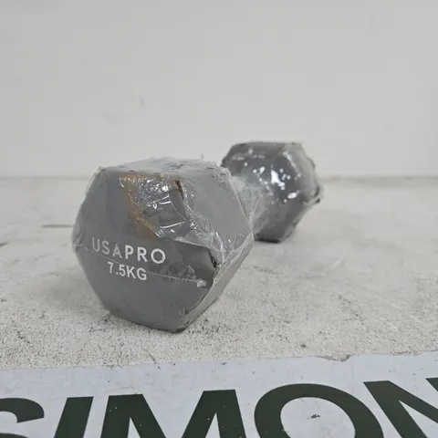 USA PRO 7.5 KG DUMBBELL