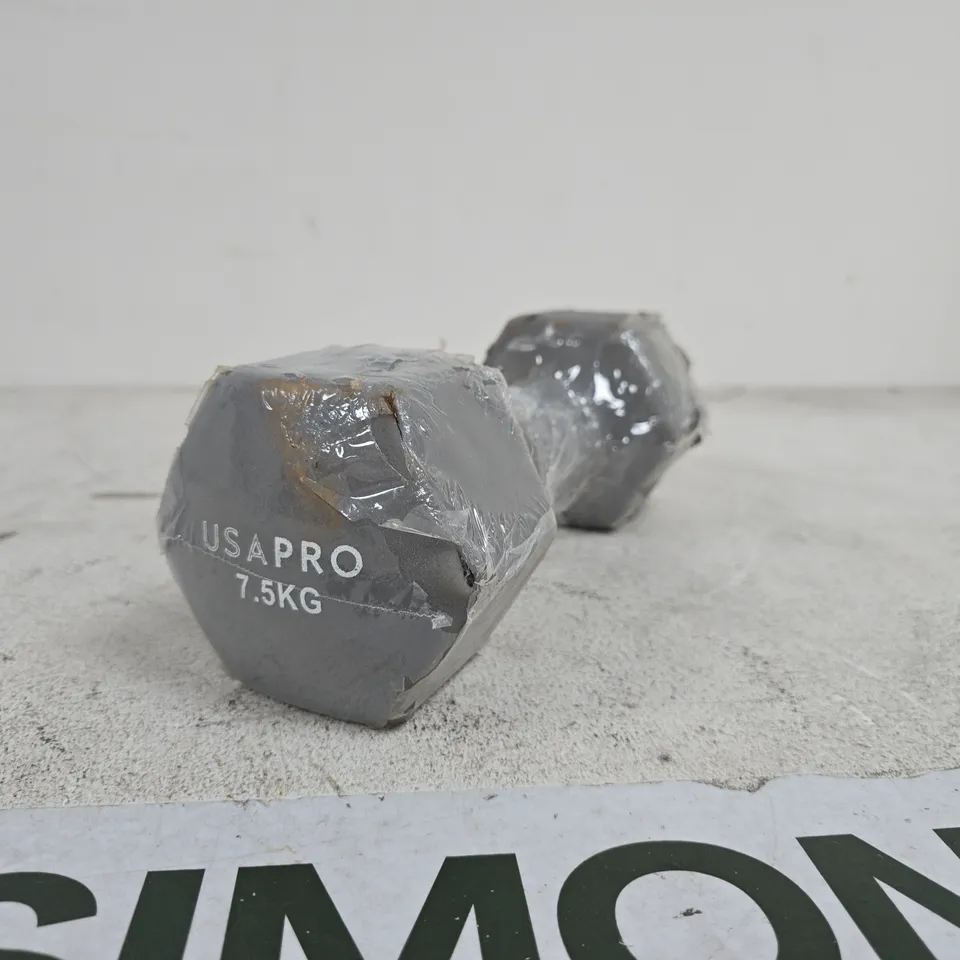 USA PRO 7.5 KG DUMBBELL