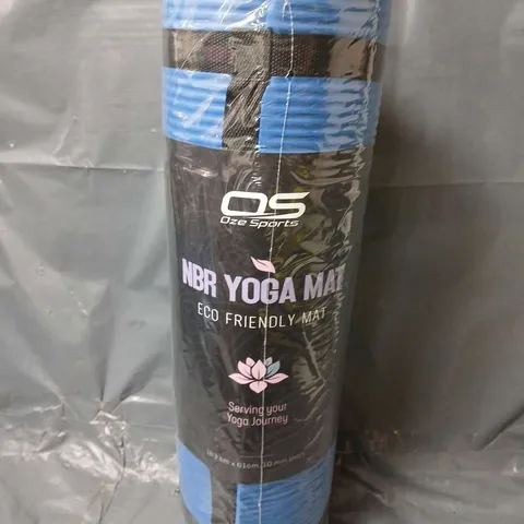 OZE SPORTS NBR YOGA MAT IN BLUE (183x61mm)