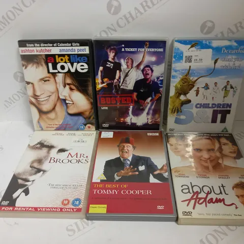LOT OF APPROXIMATELY 150 ASSORTED DVDS
