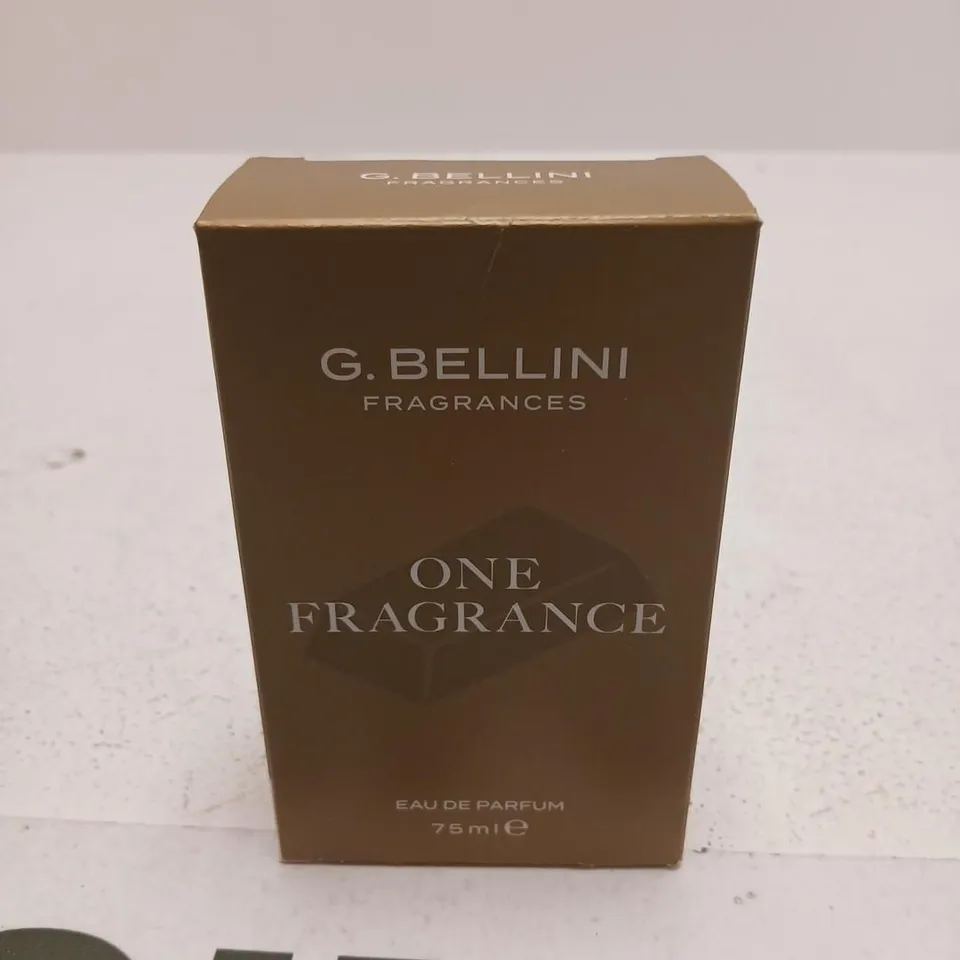 BOXED G. BELLINI ONE FRAGRANCE EAU DE PARFUM 75ML