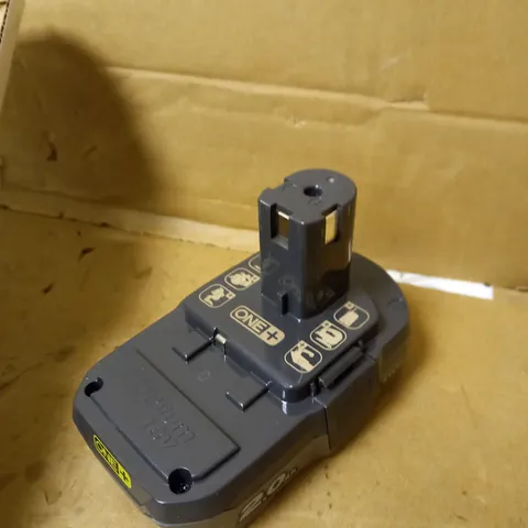 RYOBI 18V LITHIUM BATTERY 2.0Ah
