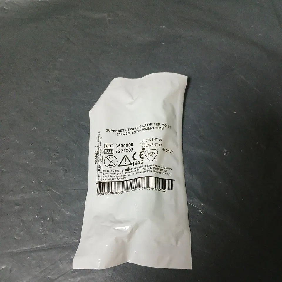 APPROXIMATELY 30 X SUPERSET STRAIGHT CATHETER MOUNTS SEALED