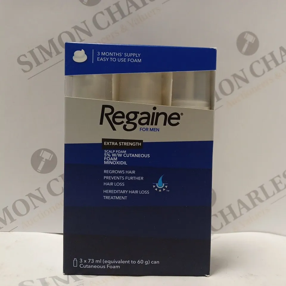 REGAINE MENS EXTRA STRENGTH SCALP FOAM 219ML