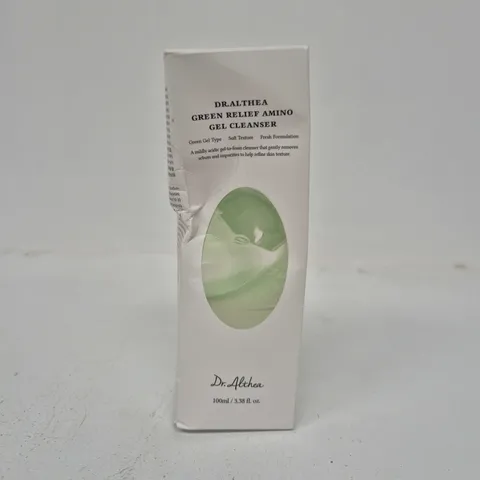 BOXED AND SEALED DR.ALTHEA GREEN RELIEF AMINO GEL CLEANSER (100ML)