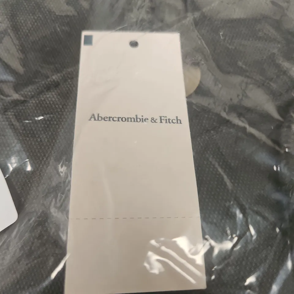 ABERCROMBIE & FITCH MENS GREEN COAT - LARGE