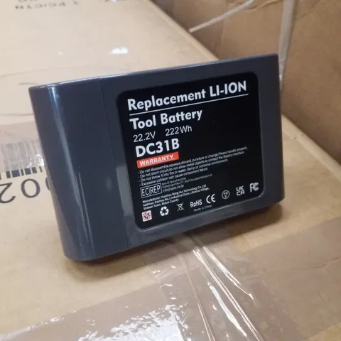 BOXED REPLACEMENT LI-ION TOOL BATTERY 