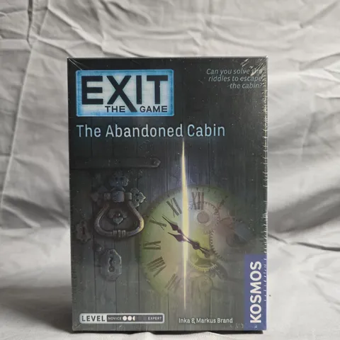 BOXED AND SEALED EXIT THE GAME - THE ABANDONED CABIN 