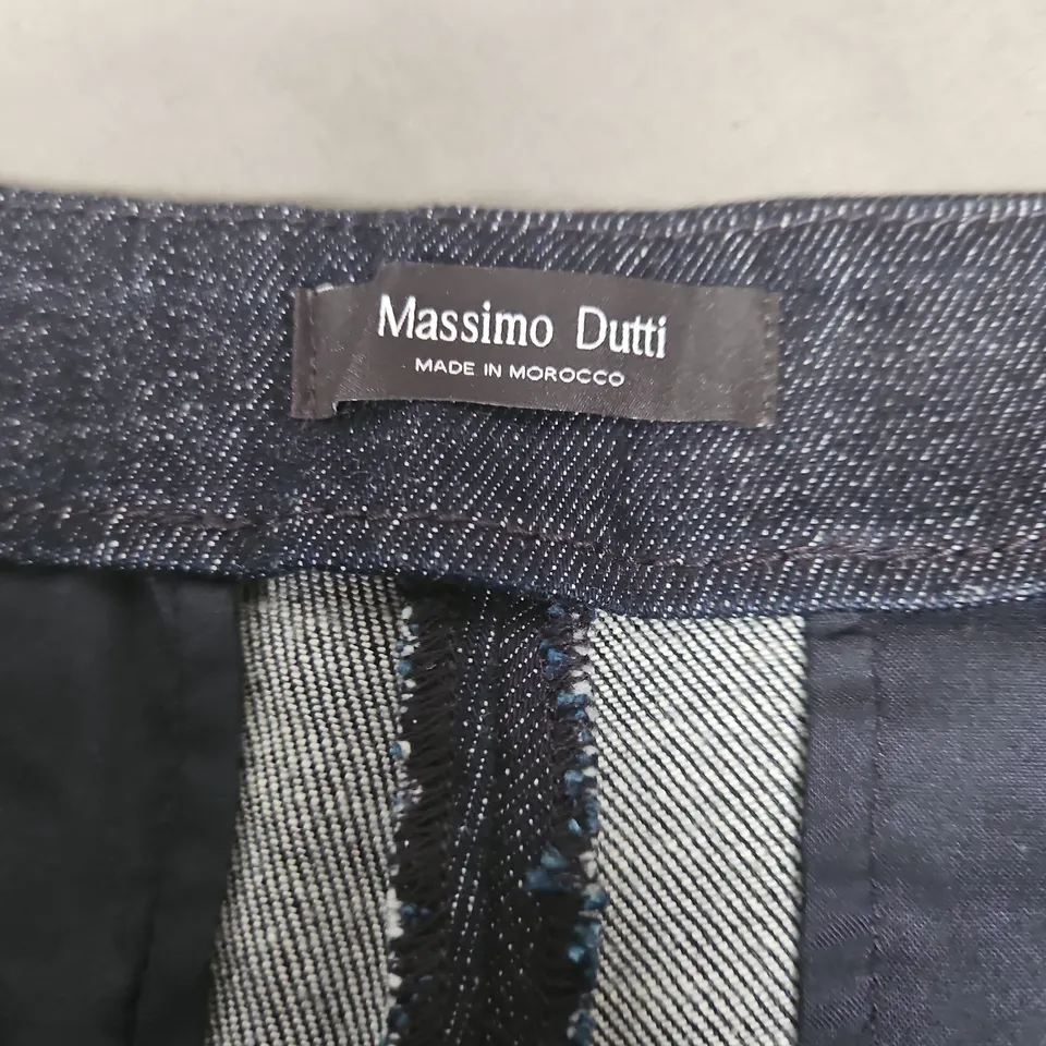 MASSIMO DUTTI JEANS – DARK DENIM - SIZE 36