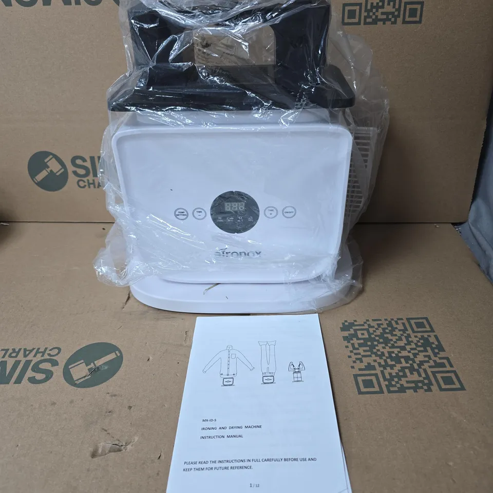 AIRONOX AUTOMATIC IRON MACHINE, HANDS FREE. BOXED WITH INSTRUCTIONS