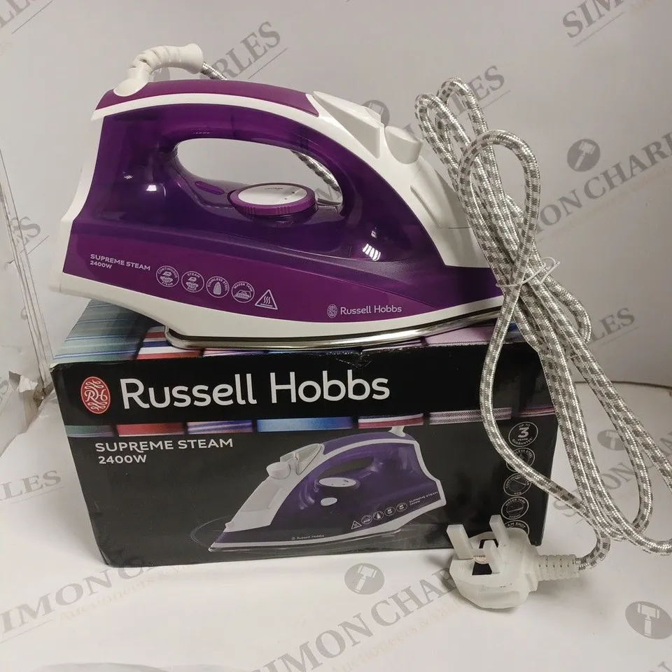 RUSSELL HOBBS SUPREME STEAM 2400W IRON