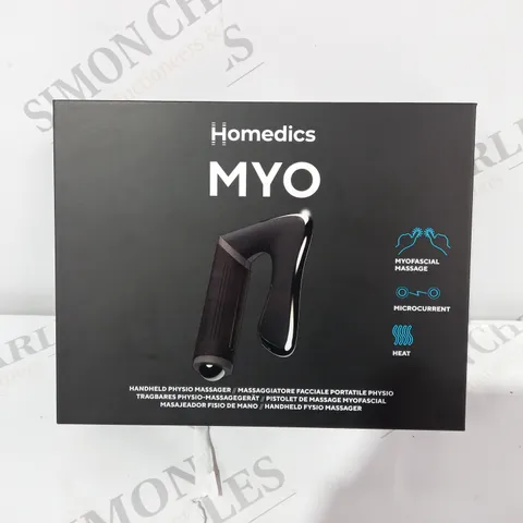 BRAND NEW BOXED HOMEDICS MYO HANDHELD PHYSIO MASSAGER