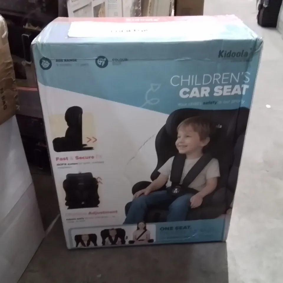 KIDOOLA CHILDREN'S CAR SEAT 