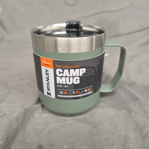 STANLEY CLASSIC CAMP MUG – 12 OZ (0.35 L) – OLIVE GREEN WITH LID