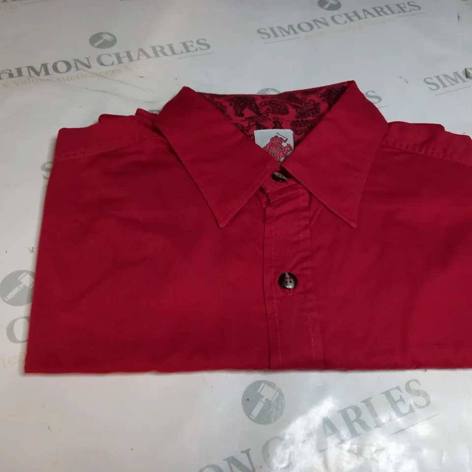 POLO COMPANY RED T-SHIRT SIZE S