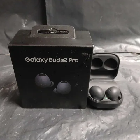 SAMSUNG GALAXY BUDS2 PRO WIRELESS EARBUDS WITH CHARGING CASE