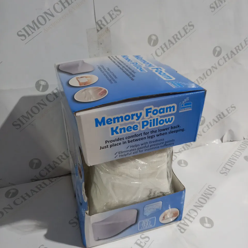 BOXED MEMORY FOAM KNEE PILLOW