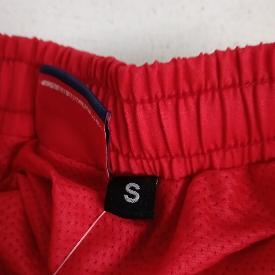 YORK CITY FC SHORTS – RED, SIZE SMALL (UK S)