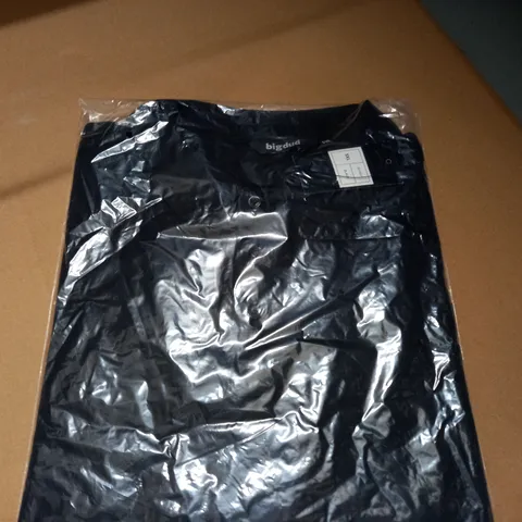 BIGDUDE BLACK POLO SHIRT - SIZE 5XL