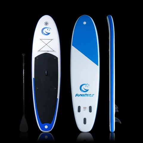 BOXED SMILING FACE 11' INFLATABLE PADDLE BOARD ACCESSORIES MAY BE MISSING 