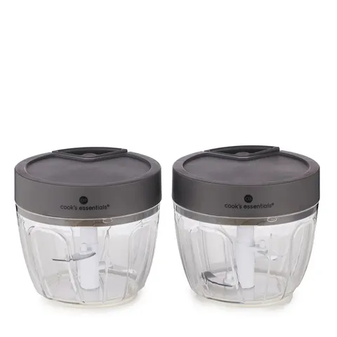 OUTLET COOK'S ESSENTIALS SET OF 2 650ML PULL CHOPS IN GIFT BOXES