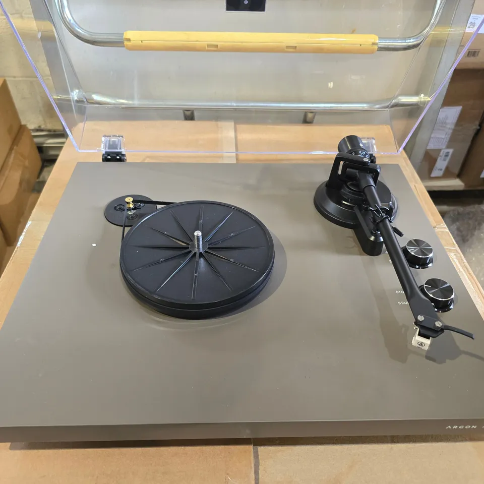ARGON AUDIO TT MK2 GREEN	BUILT-IN PHONO PRE-AMP TURNTABLE