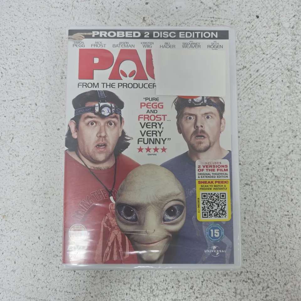 SEALED PAUL PROBED 2 DISC EDITION DVD FILM