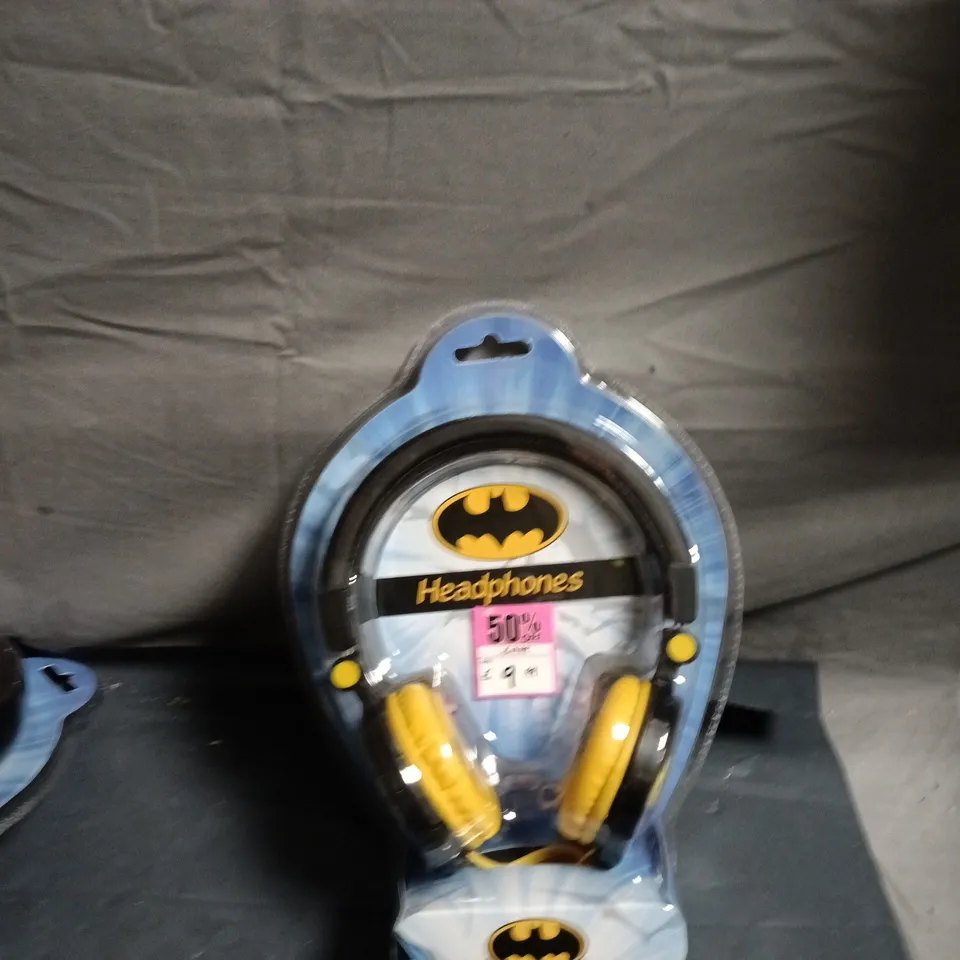 BATMAN HEADPHONES – PORTABLE AUDIO