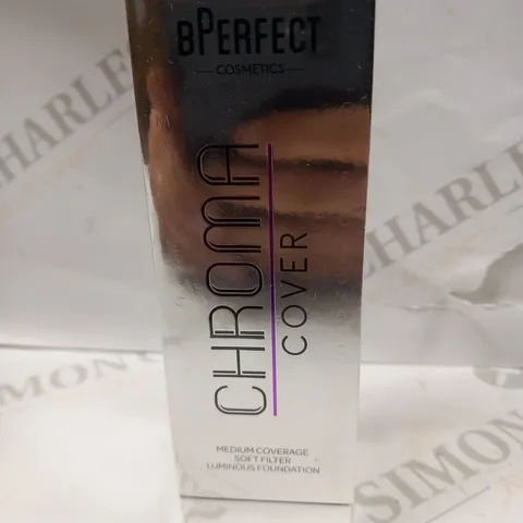 BOXED AND SEALED BPERFECT COSMETICS CHROMA COVER MEDIUM COVERAGE SOFT FILTER LUMINOUS FOUNDATION