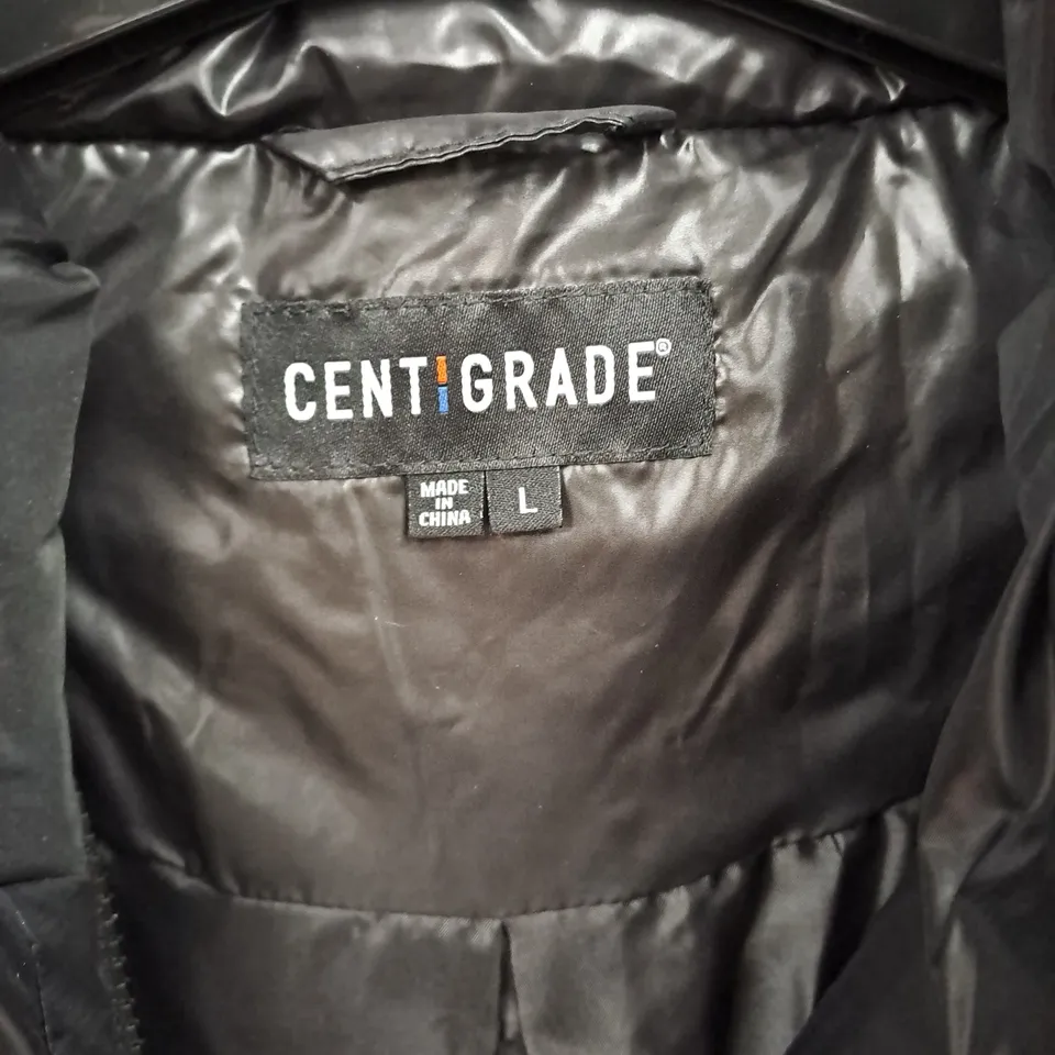 CENTIGRADE LADIES BLACK PADDED JACKET SIZE L