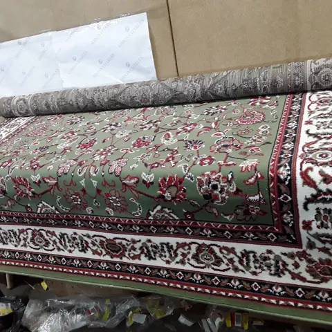 YORKANA PINK/GREEN/GREY RUG 200×290CM