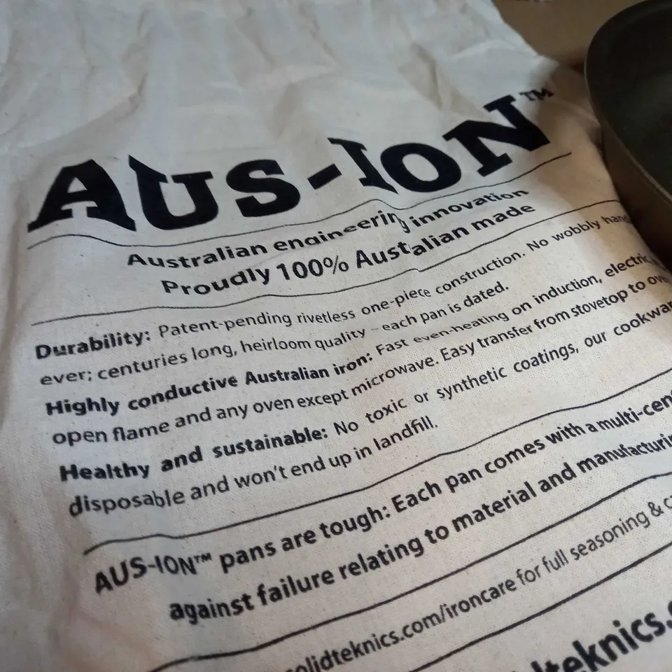 SOLID TEKNICS SATIN STEEL SKILLET