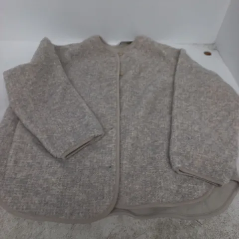 UNIQLO ZIP FRONT FLEECE JACKET – GREY, XL (MADE IN VIETNAM)