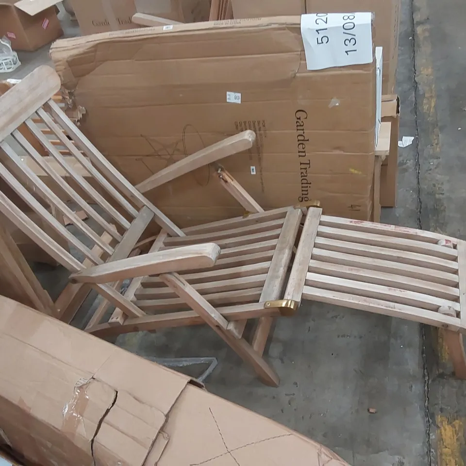 TODDINGTON TEAK STEAMER CHAIR
