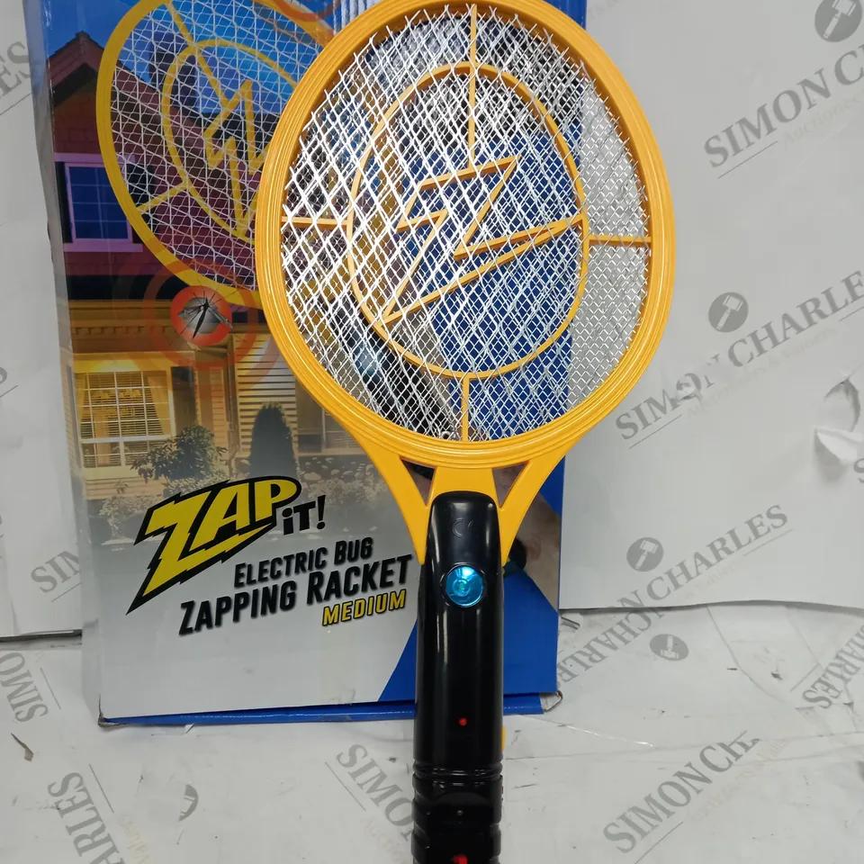 BOXED ZAP IT ELECTRIC BUG ZAPPING RACKET 