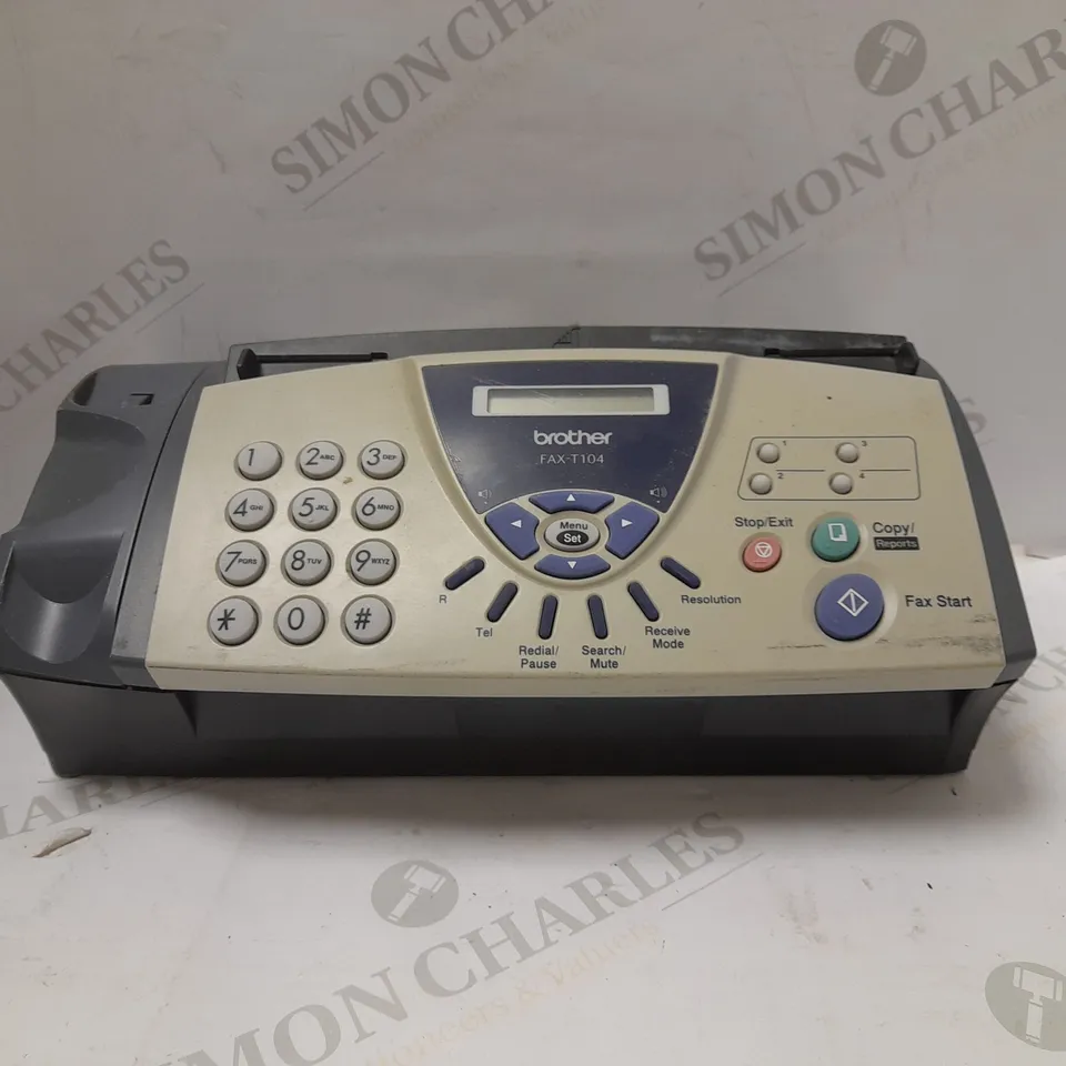 BROTHER FAX-T104 FAX MACHINE