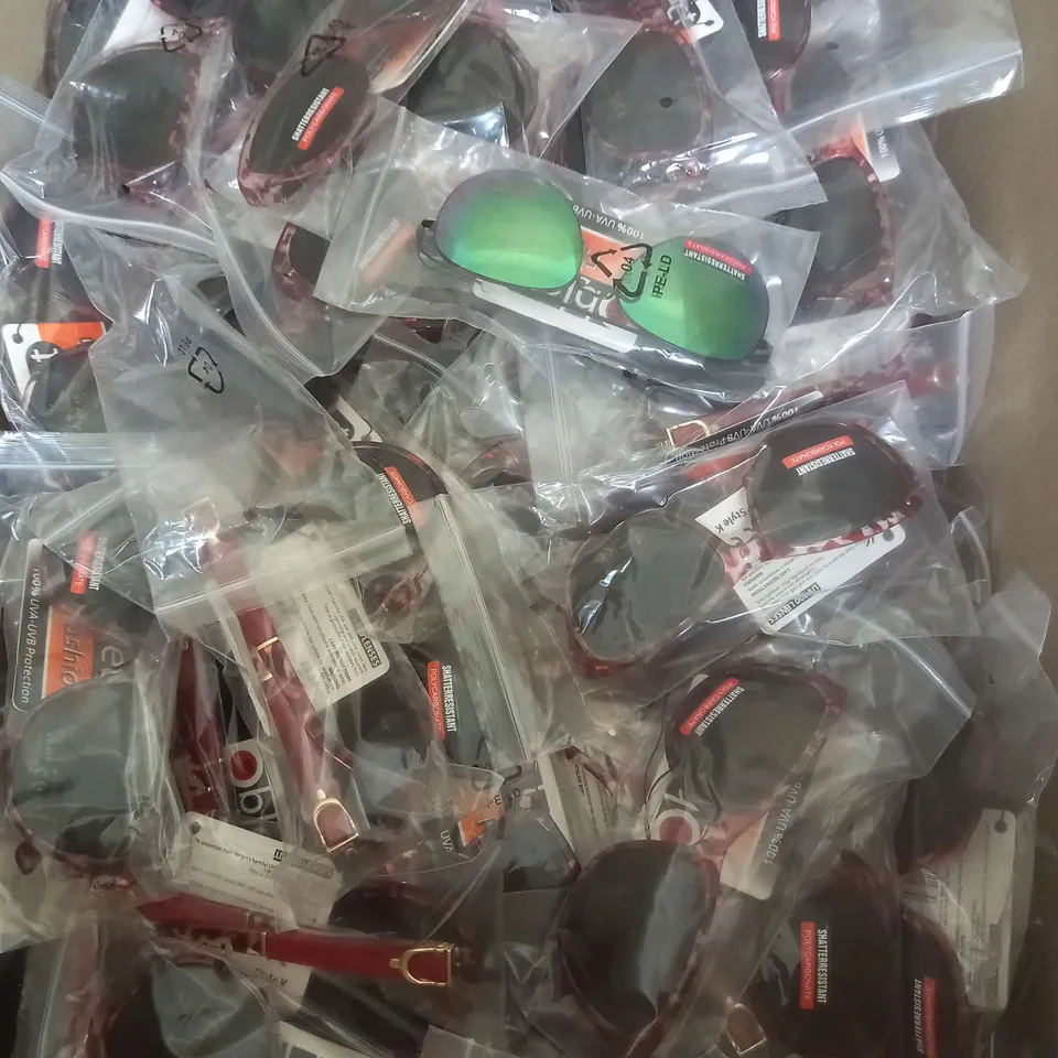 BOX OF APROX 50 SUNGLASSES 