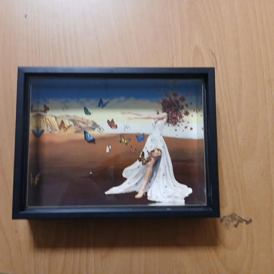 TRANSFIGURATION OF DESIRE — JAVIER CARABALLO NAVARRO (SHADOW BOX, 15 × 20 CM)
