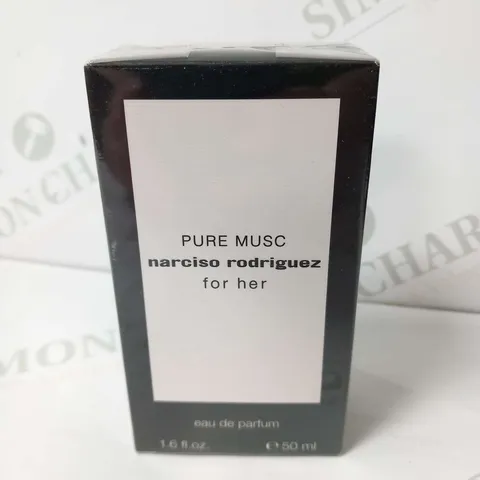 BOXED AND SEALED PURE MUSC NARCISO RODRIGUEZ FOR HER EAU DE PARFUM 50ML