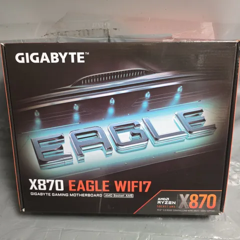 BOXED GIGABYTE X870 EAGLE WIFI7 GAMING MOTHERBOARD