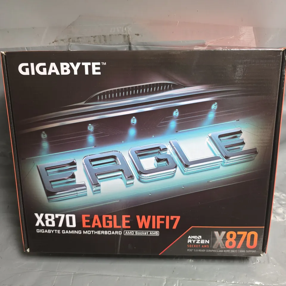 BOXED GIGABYTE X870 EAGLE WIFI7 GAMING MOTHERBOARD