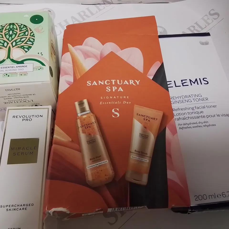 LOT OF 7 ASSORTED BEAUTY ITEMS TO INCLUDE ELEMIS AND LOREAL