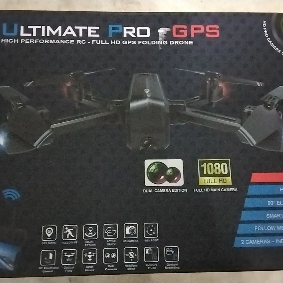 ULTIMATE PRO GPS DRONE + CASE