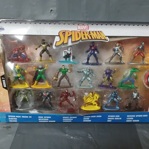 BOXED MARVEL SPIDER-MAN DIE-CAST FIGURE SET